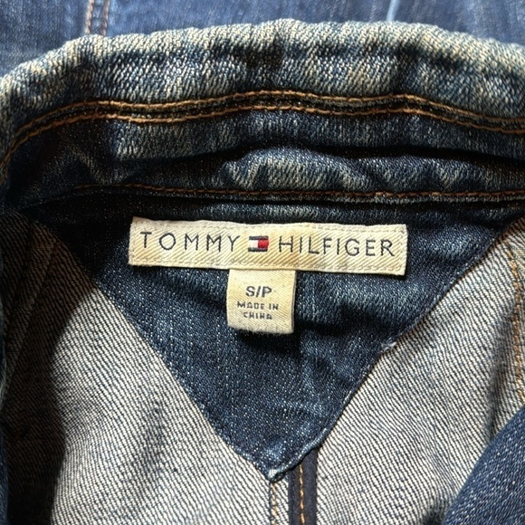 Vintage Tommy Hilfiger Denim Jean Jacket Size Small Y2K - Picture 7 of 9